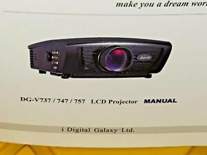 digital galaxy projector manual